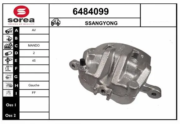 Brake Caliper (6484099)