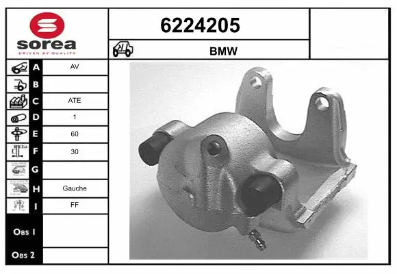 Brake Caliper (6224205)