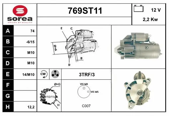 Starter (769ST11)