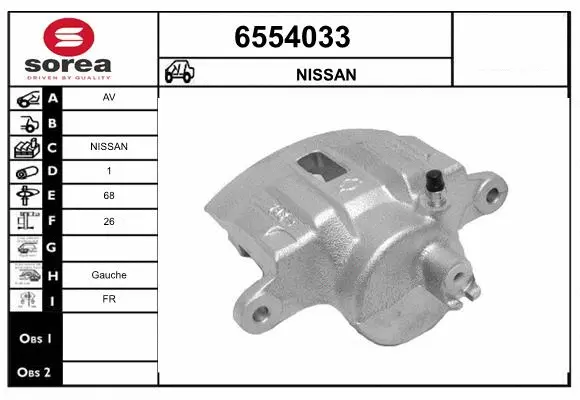Brake Caliper (6554033)