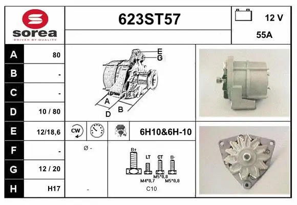 Alternator (623ST57)