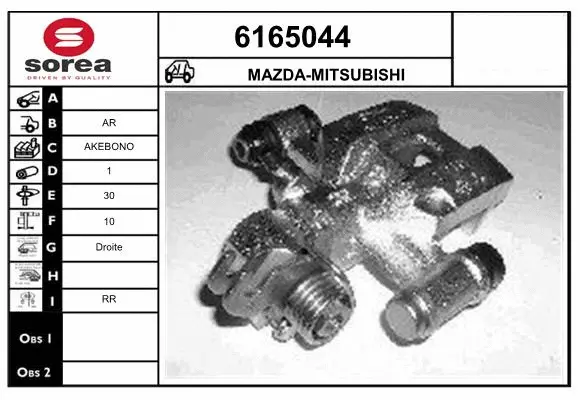 Brake Caliper (6165044)