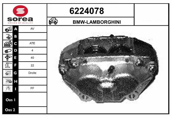 Brake Caliper (6224078)