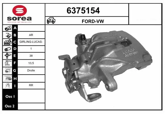 Brake Caliper (6375154)