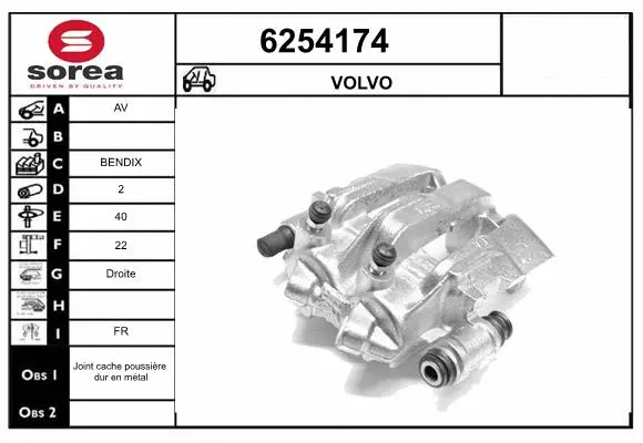 Brake Caliper (6254174)