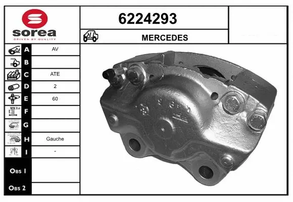 Brake Caliper (6224293)