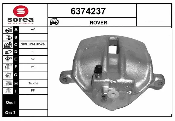 Brake Caliper (6374237)