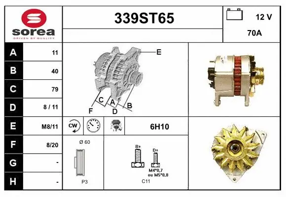 Alternator (339ST65)