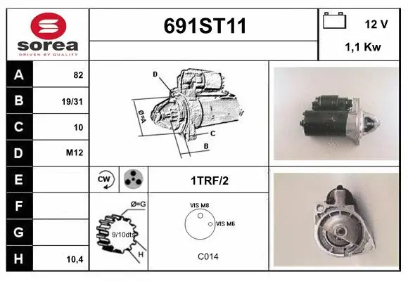 Starter (691ST11)