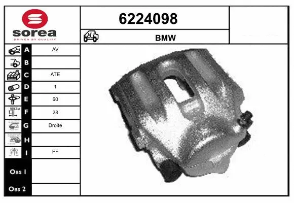 Brake Caliper (6224098)