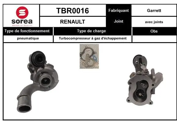 Charger, charging (supercharged/turbocharged) (TBR0016)