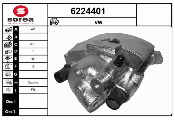 Brake Caliper (6224401)