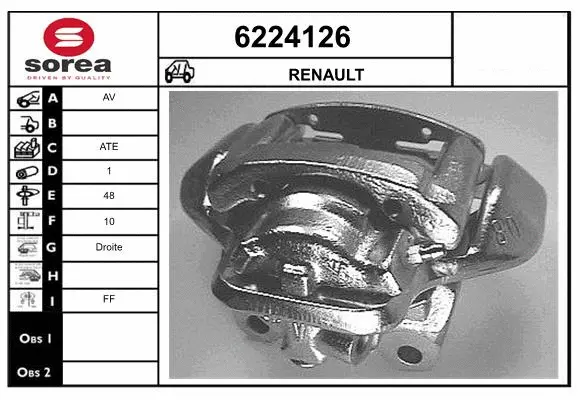Brake Caliper (6224126)