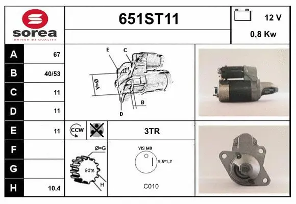 Starter (651ST11)