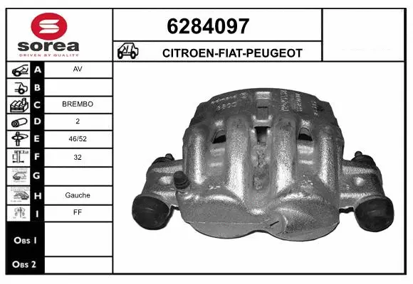 Brake Caliper (6284097)