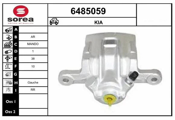 Brake Caliper (6485059)