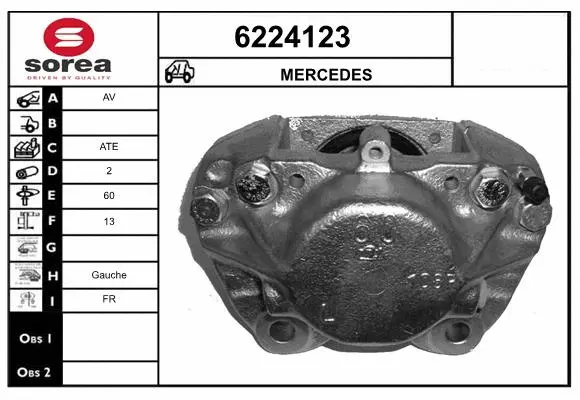 Brake Caliper (6224123)
