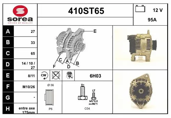 Alternator (410ST65)