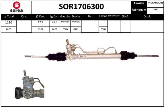 Steering Gear (SOR1706300)