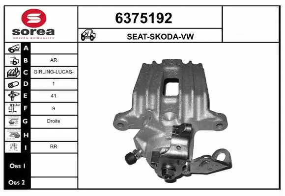 Brake Caliper (6375192)