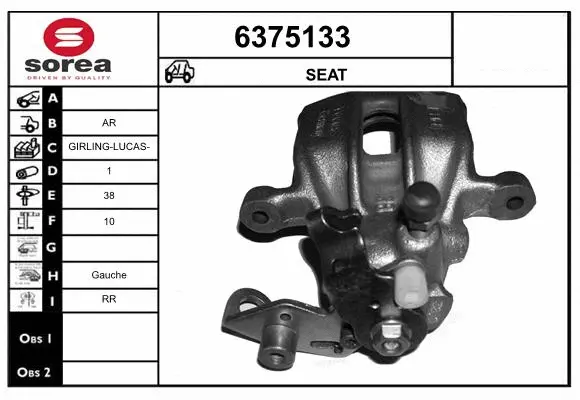 Brake Caliper (6375133)