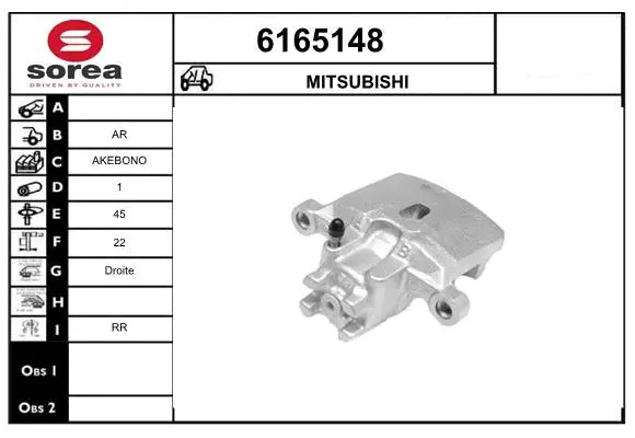 Brake Caliper (6165148)