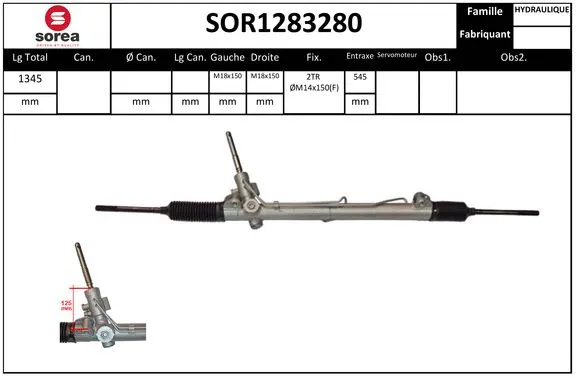 Steering Gear (SOR1283280)