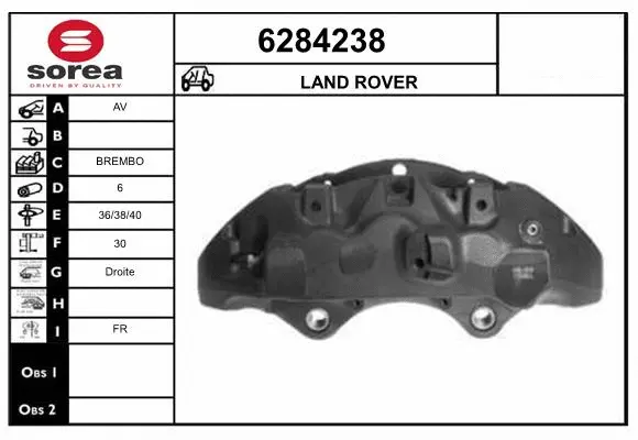 Brake Caliper (6284238)