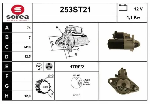 Starter (253ST21)