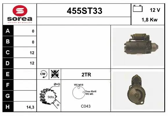 Starter (455ST33)