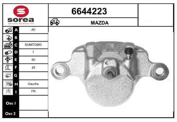 Brake Caliper (6644223)