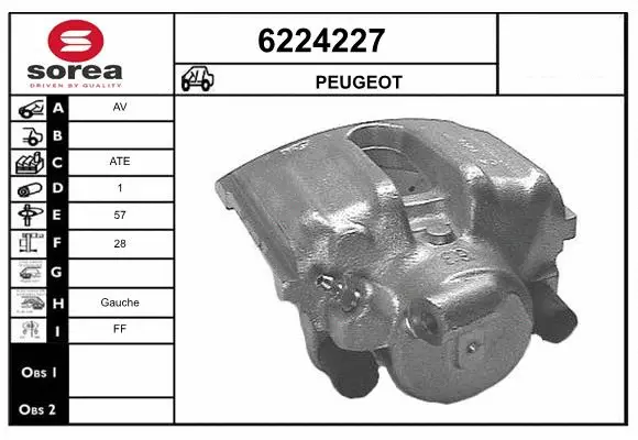 Brake Caliper (6224227)