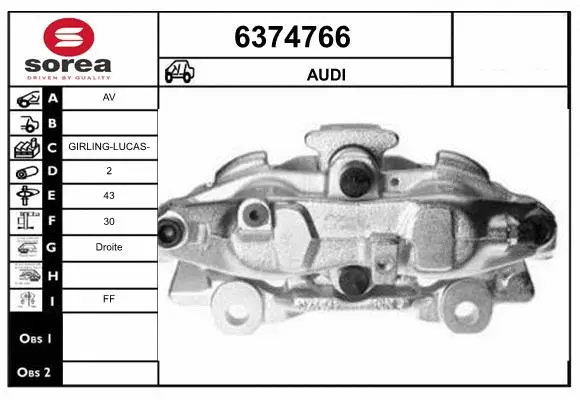 Brake Caliper (6374766)