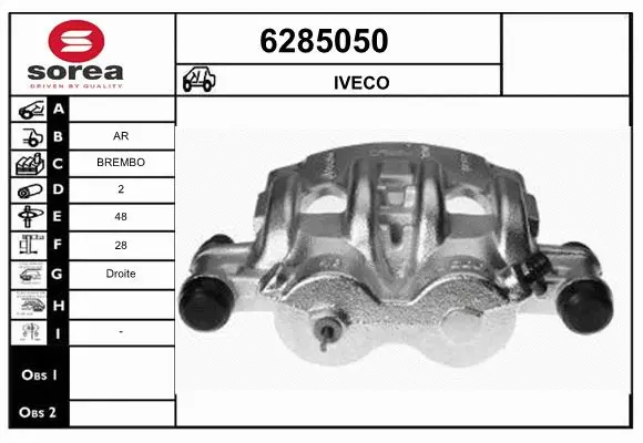 Brake Caliper (6285050)