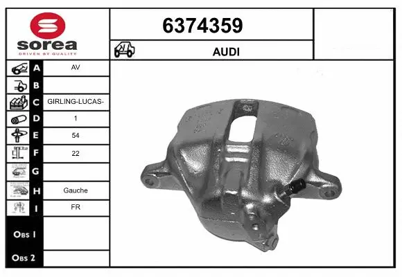 Brake Caliper (6374359)