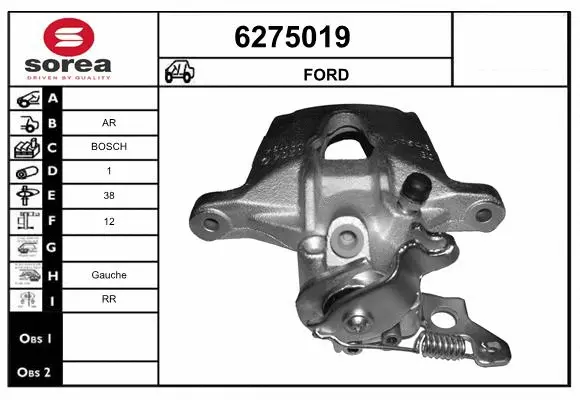 Brake Caliper (6275019)