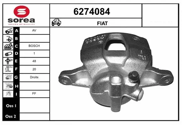 Brake Caliper (6274084)