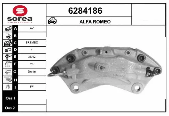 Brake Caliper (6284186)