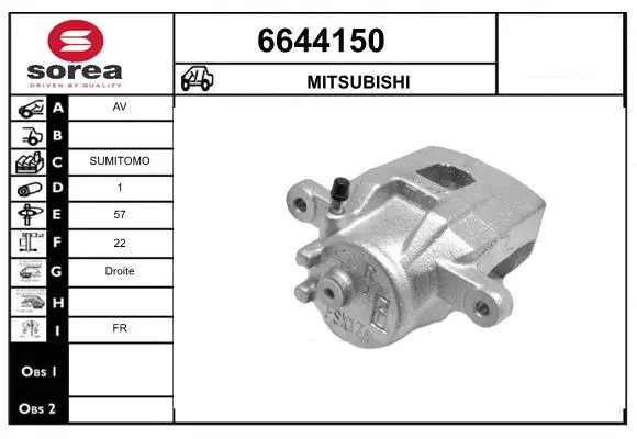 Brake Caliper (6644150)
