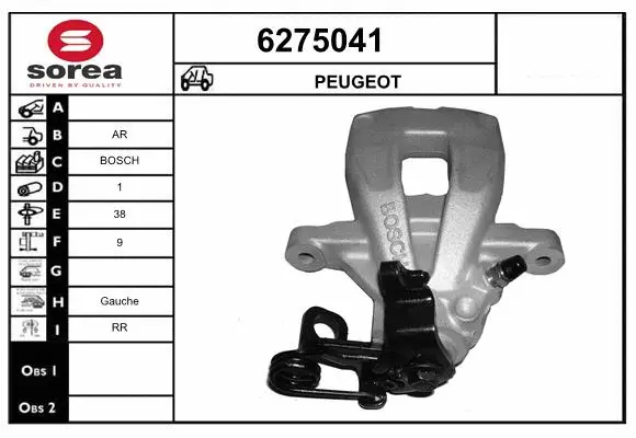 Brake Caliper (6275041)