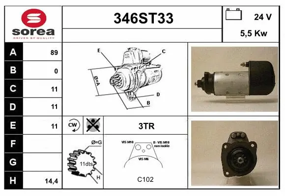 Starter (346ST33)