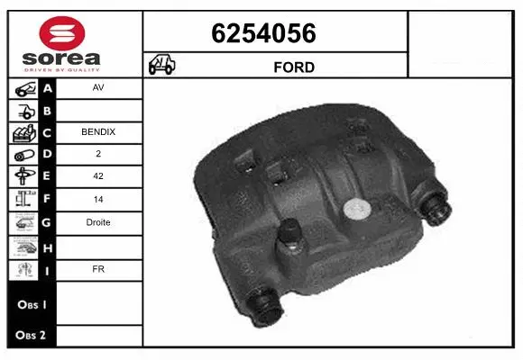 Brake Caliper (6254056)