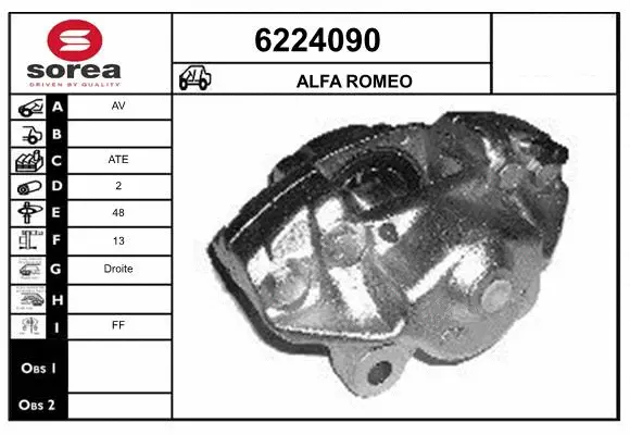 Brake Caliper (6224090)
