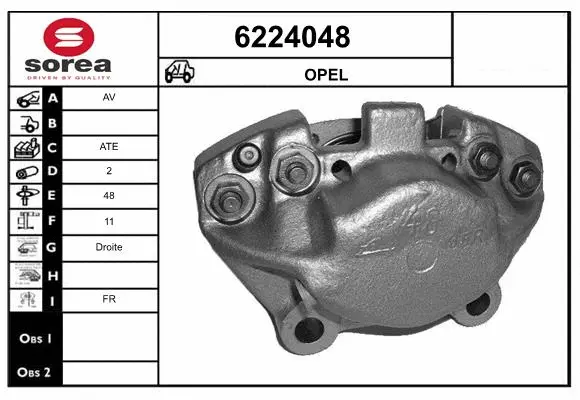 Brake Caliper (6224048)