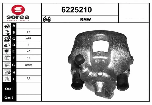Brake Caliper (6225210)