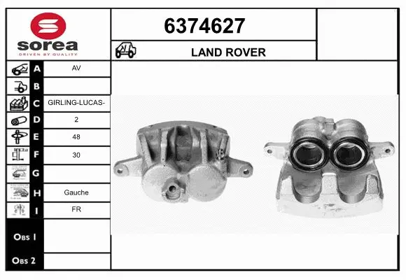 Brake Caliper (6374627)