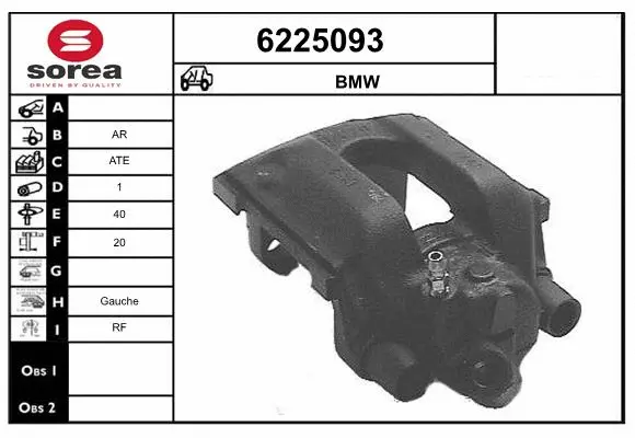 Brake Caliper (6225093)