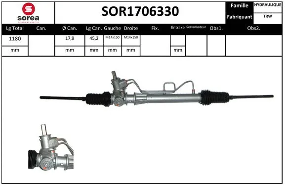 Steering Gear (SOR1706330)