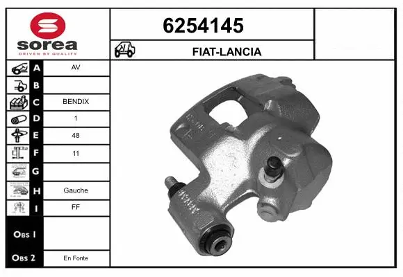 Brake Caliper (6254145)
