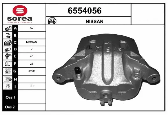 Brake Caliper (6554056)